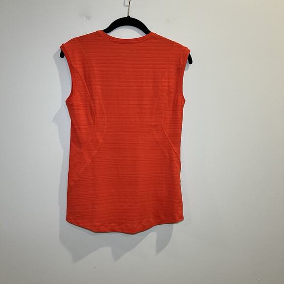Athleta Pacifica Illume UPF Fitted Tank Size Small Orange women's top - Picture 2 of 5
